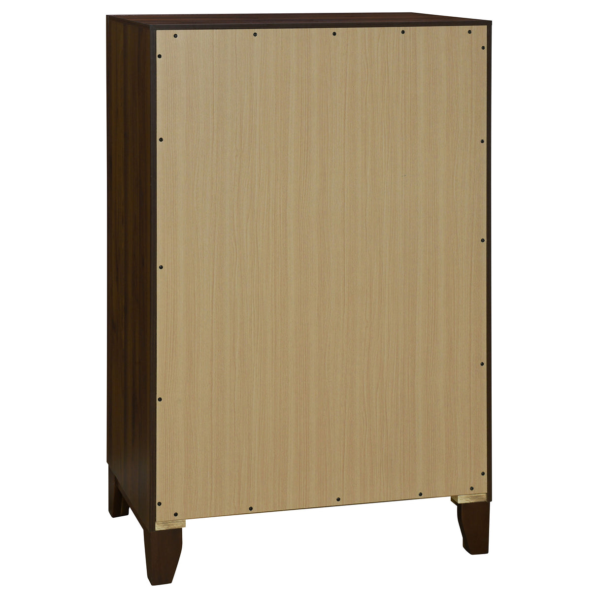 Welsley 4-drawer Chest of Drawers Walnut - Home Elegance USA