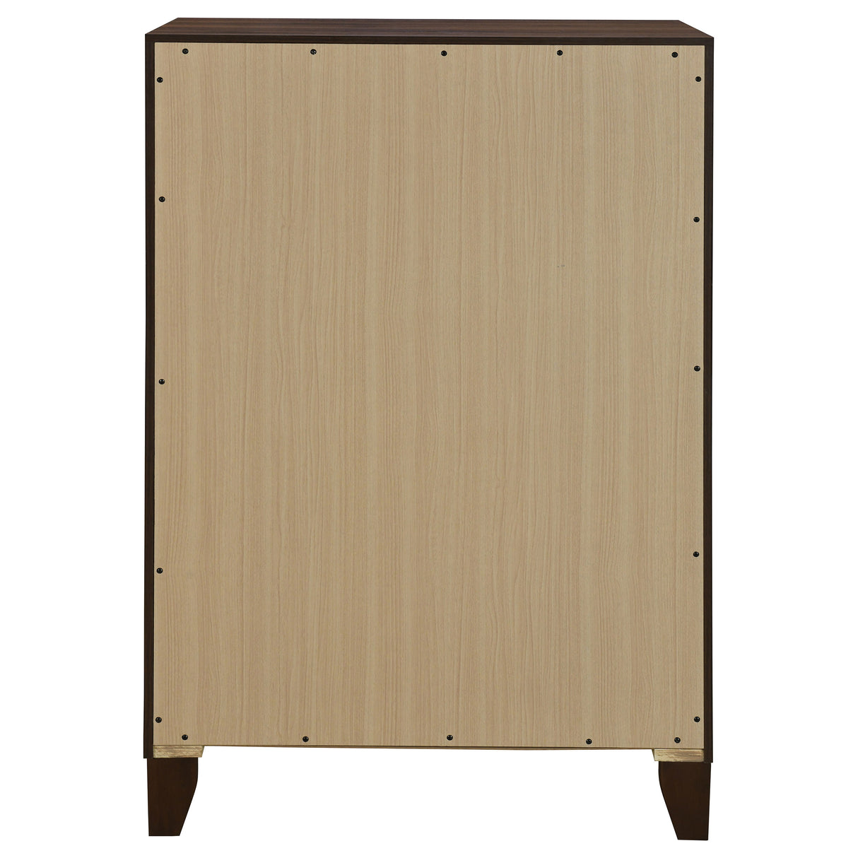 Welsley 4-drawer Chest of Drawers Walnut - Home Elegance USA