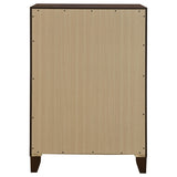 Welsley 4-drawer Chest of Drawers Walnut - Home Elegance USA