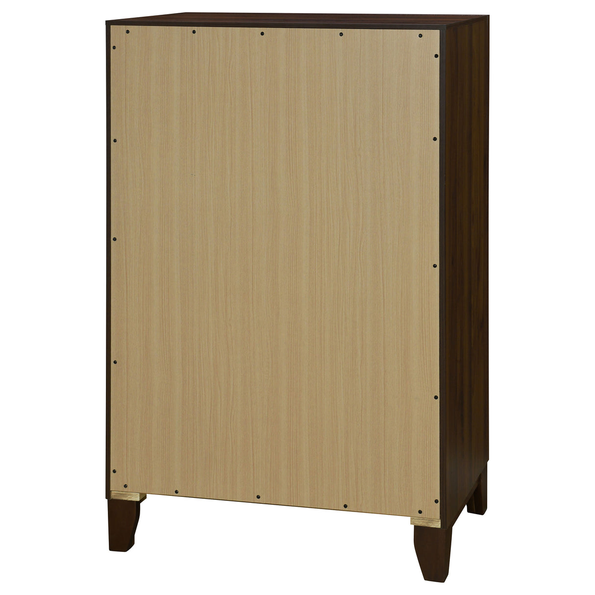 Welsley 4-drawer Chest of Drawers Walnut - Home Elegance USA