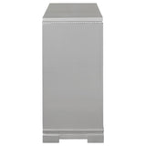 Dresser - Eleanor Rectangular 6-drawer Dresser Metallic