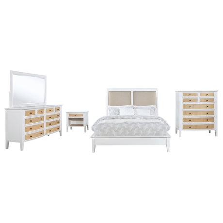 Bexhill 5-piece Queen Bedroom Set White – Coaster Furniture - Home Elegance USA