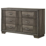 Dresser - Janine 6-drawer Dresser Grey