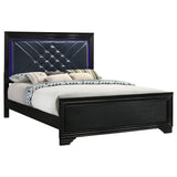 Eastern King Bed 4 Pc Set - Penelope 4-piece Eastern King Bedroom Set Midnight Star