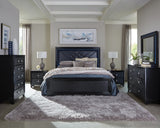 Eastern King Bed 4 Pc Set - Penelope 4-piece Eastern King Bedroom Set Midnight Star