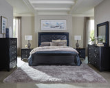 Eastern King Bed 5 Pc Set - Penelope 5-piece Eastern King Bedroom Set Midnight Star