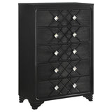 Penelope 5-drawer Chest Black | Coaster - Home Elegance USA