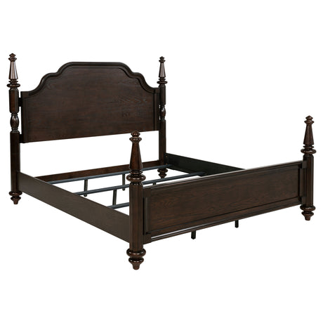 Andover 4-piece Eastern King Bedroom Set Dark Oak – Coaster Furniture - Home Elegance USA