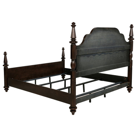 Andover 4-piece Eastern King Bedroom Set Dark Oak – Coaster Furniture - Home Elegance USA