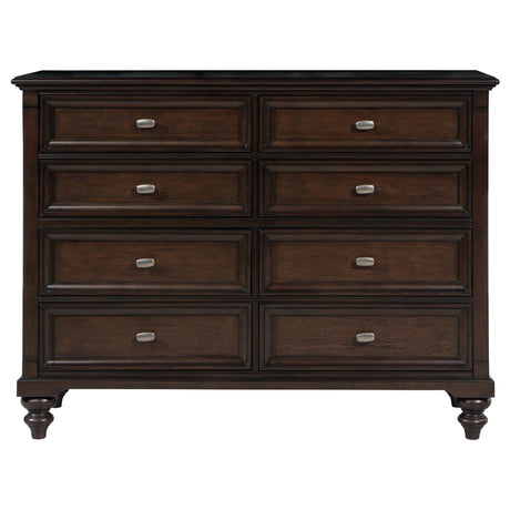 Andover 4-piece Eastern King Bedroom Set Dark Oak – Coaster Furniture - Home Elegance USA