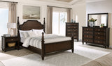 Andover 5-piece Eastern King Bedroom Set Dark Oak – Coaster Furniture