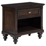 Andover 5-piece Eastern King Bedroom Set Dark Oak – Coaster Furniture