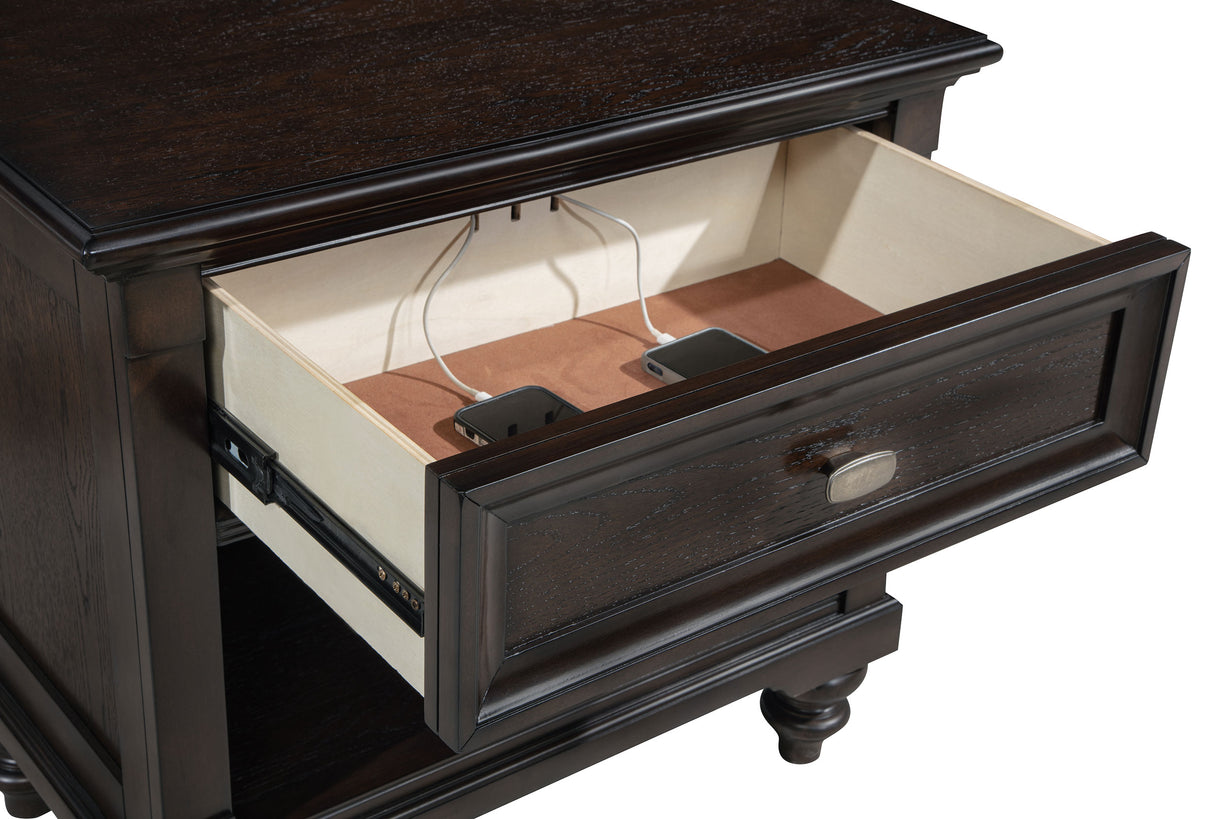Andover 5-piece Eastern King Bedroom Set Dark Oak – Coaster Furniture