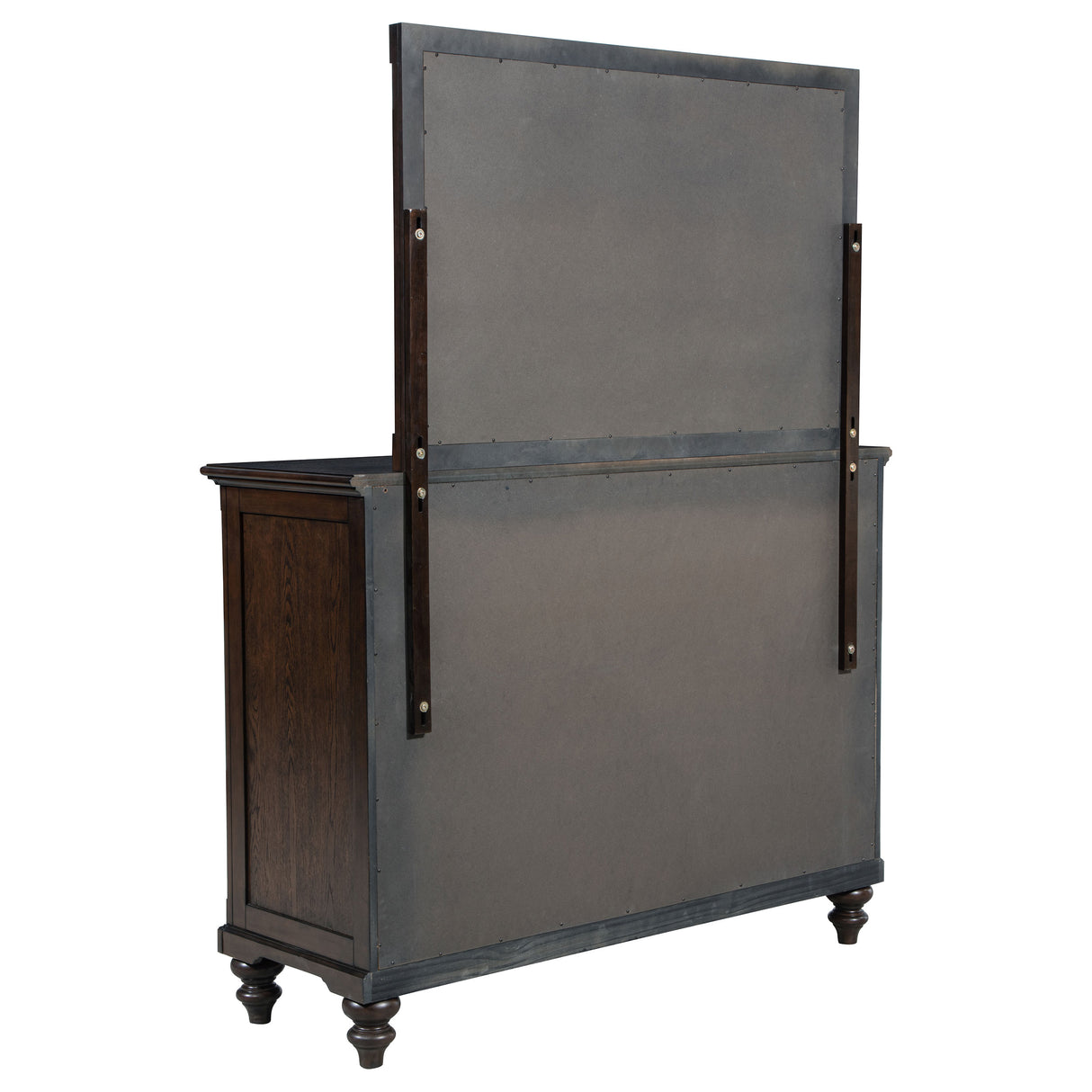 Andover 8-drawer Dresser and Mirror Dark Oak - Home Elegance USA