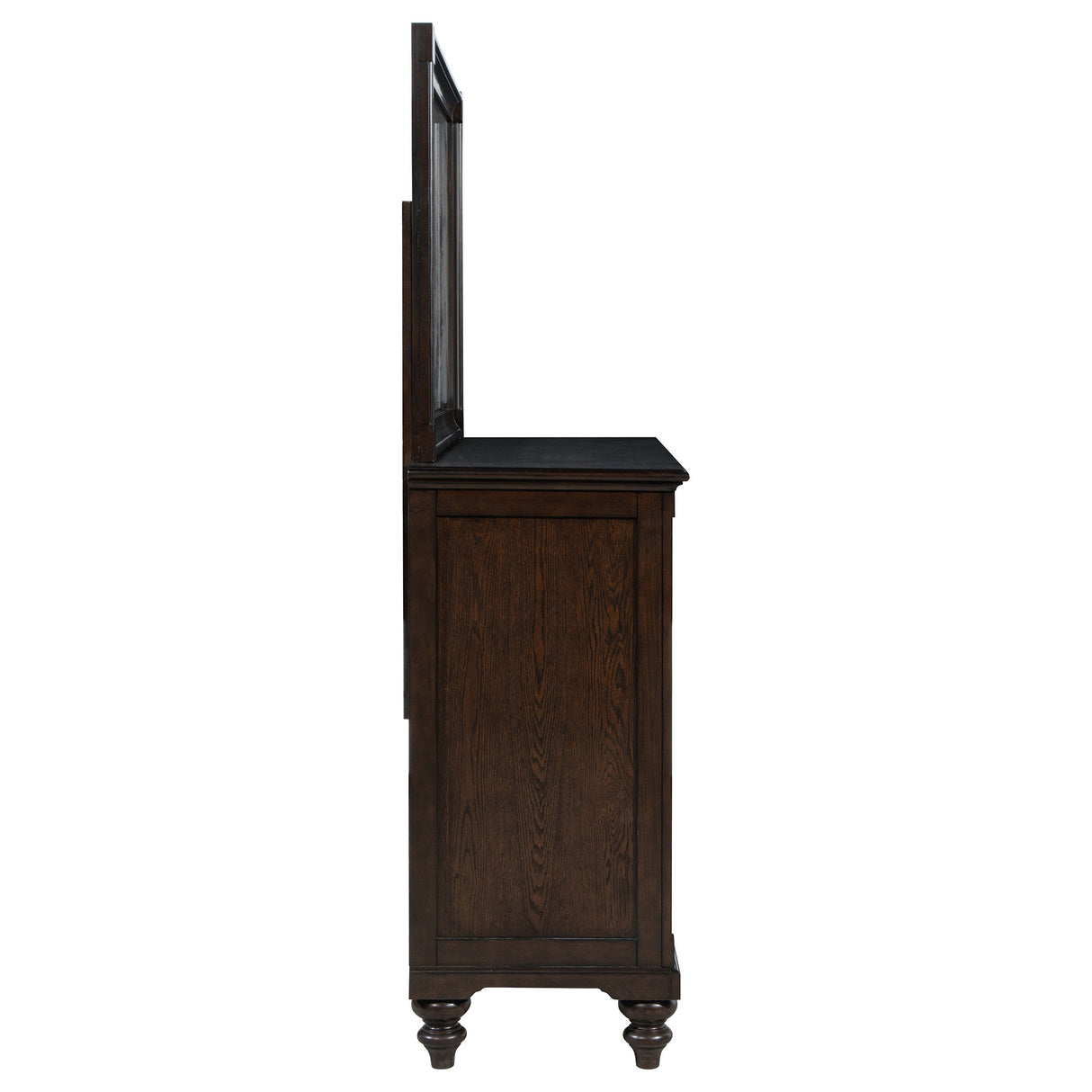 Andover 8-drawer Dresser and Mirror Dark Oak - Home Elegance USA
