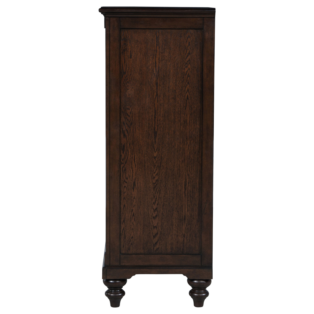 Andover 5-drawer Chest of Drawers Dark Oak - Home Elegance USA