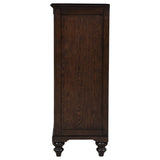 Andover 5-drawer Chest of Drawers Dark Oak - Home Elegance USA