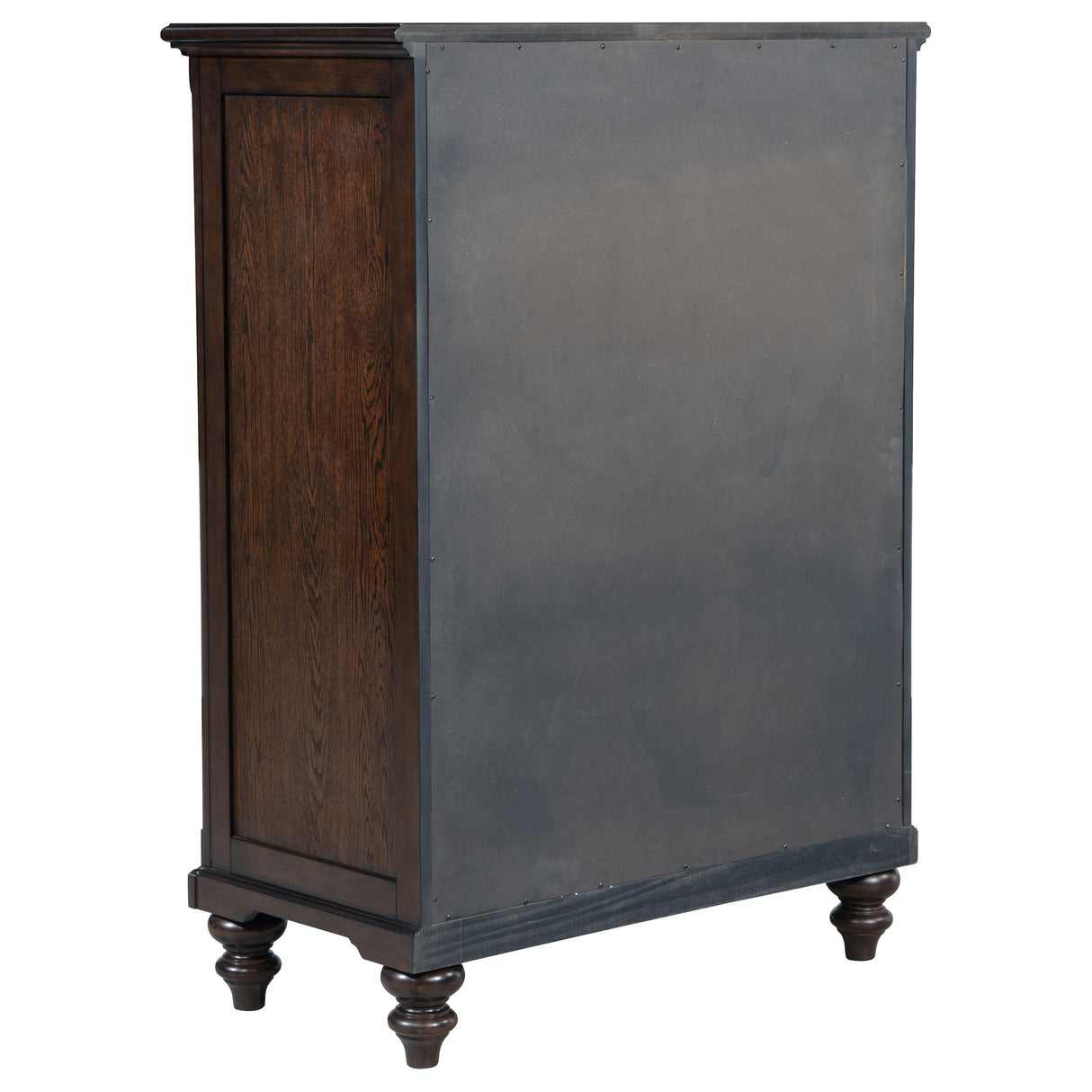 Andover 5-drawer Chest of Drawers Dark Oak - Home Elegance USA