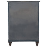 Andover 5-drawer Chest of Drawers Dark Oak - Home Elegance USA