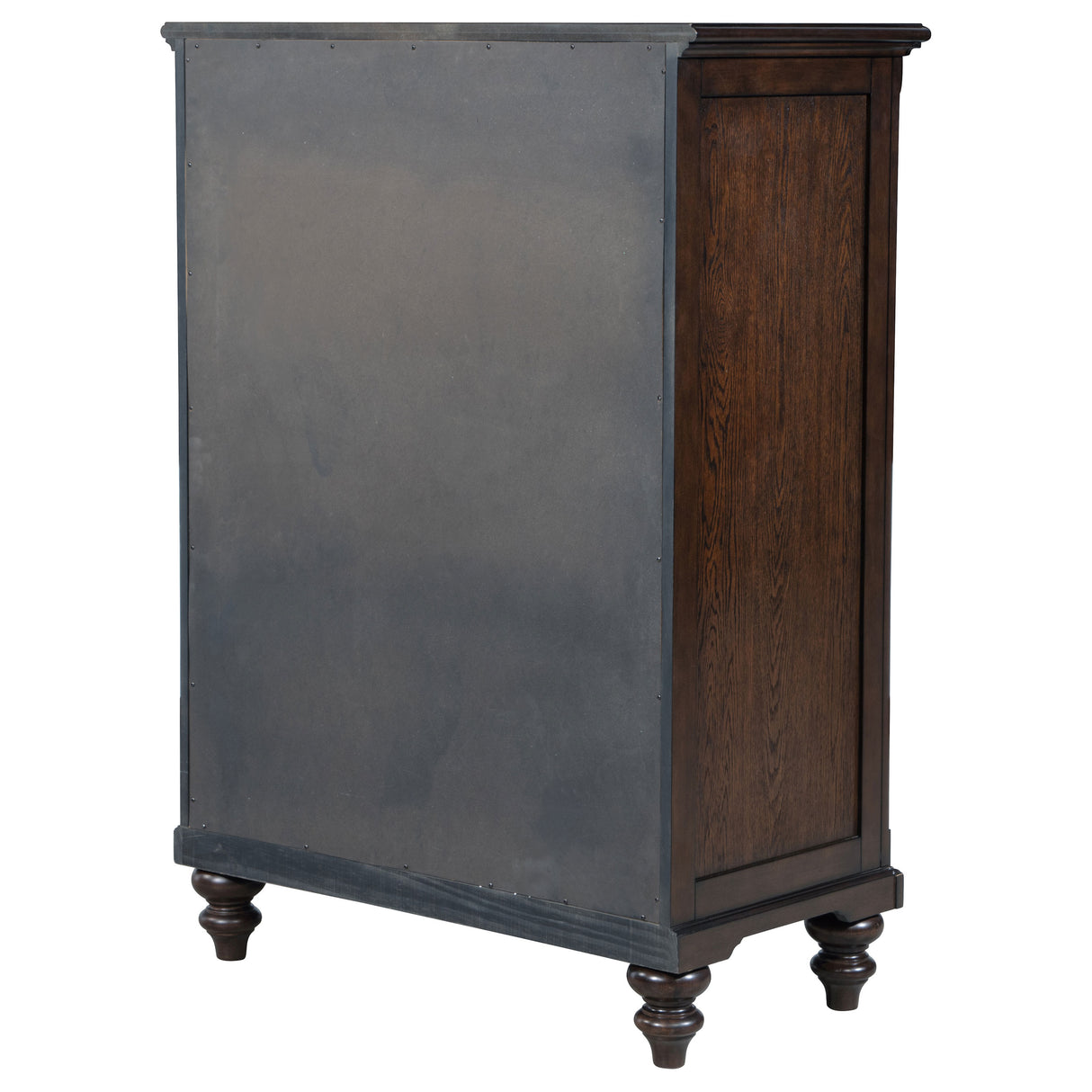 Andover 5-drawer Chest of Drawers Dark Oak - Home Elegance USA