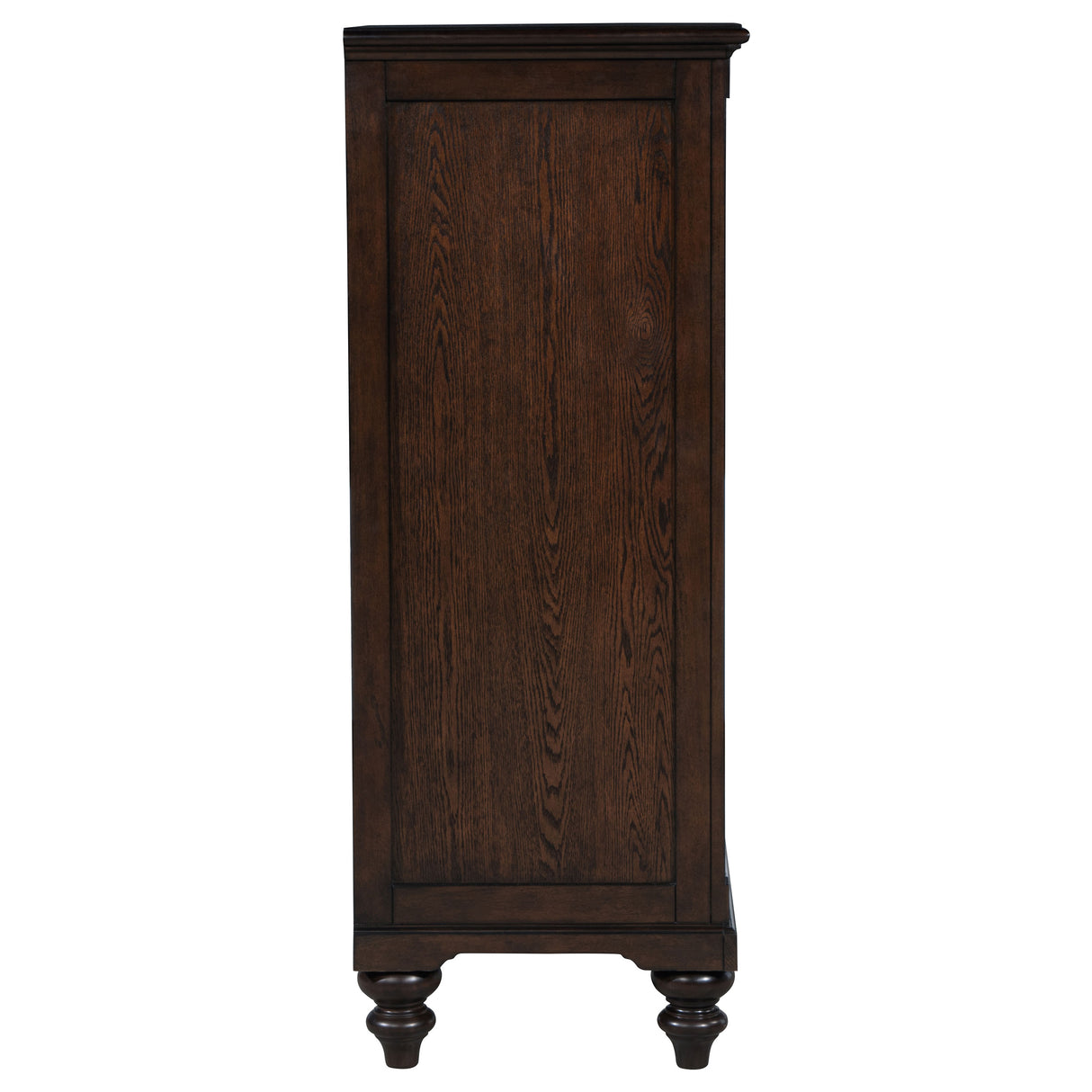 Andover 5-drawer Chest of Drawers Dark Oak - Home Elegance USA