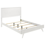 Eastern King Bed 4 Pc Set - Janelle 4-piece Eastern King Bedroom Set White