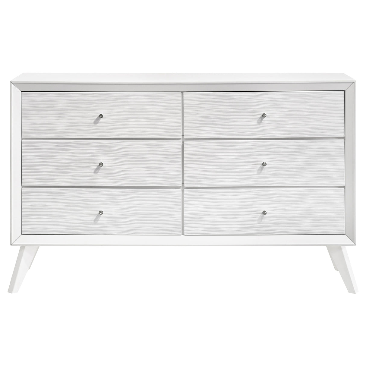 Dresser - Janelle 6-drawer Dresser White