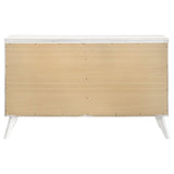 Dresser - Janelle 6-drawer Dresser White