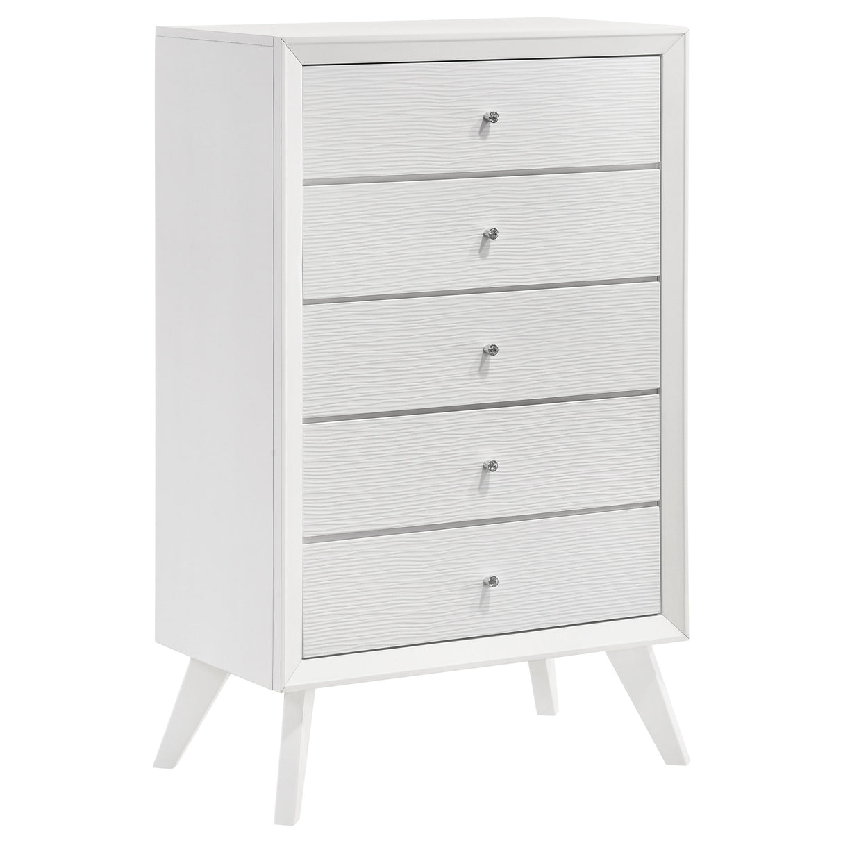 Chest - Janelle 5-drawer Chest White