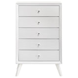 Chest - Janelle 5-drawer Chest White