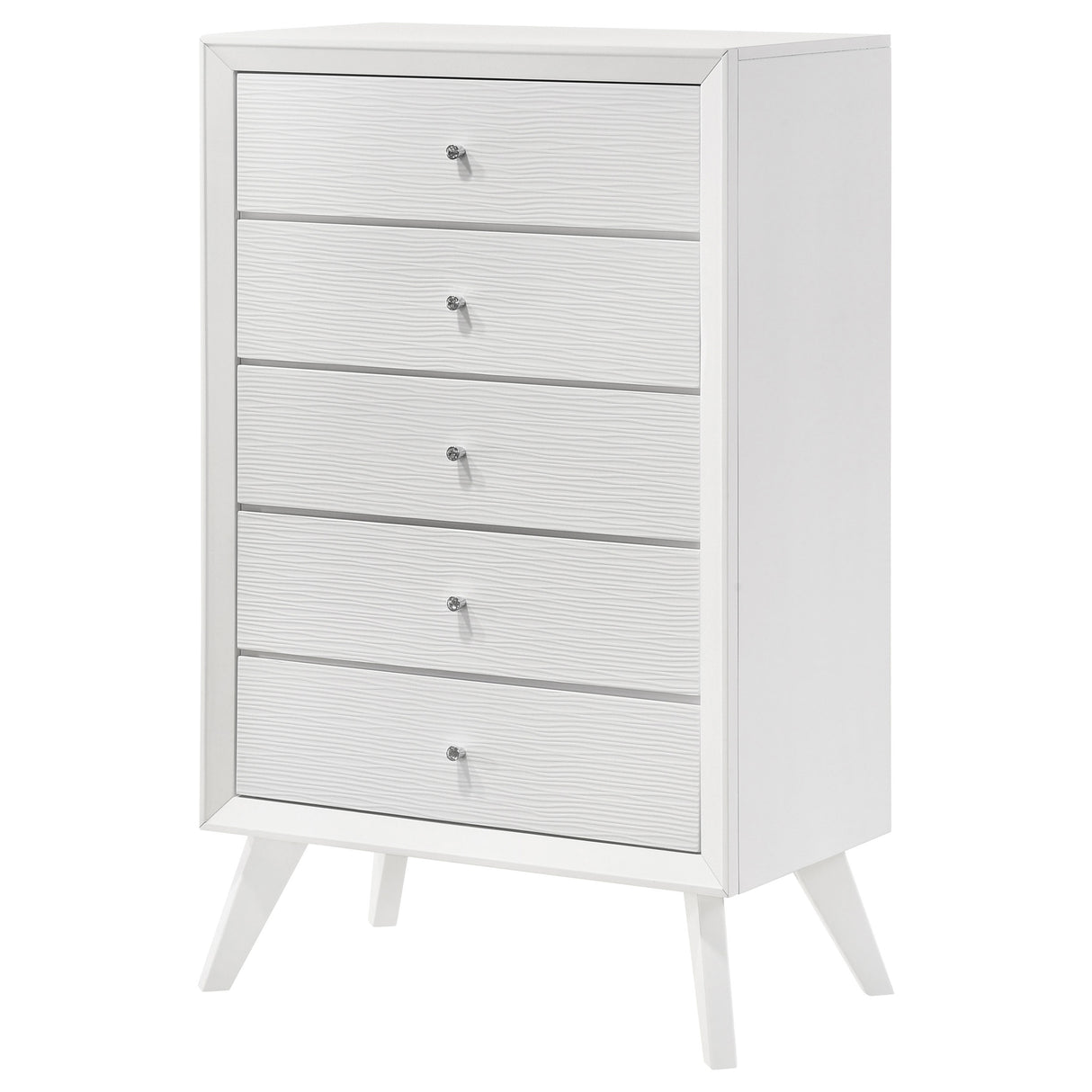 Chest - Janelle 5-drawer Chest White