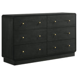 Cavelle 4-piece Eastern King Bedroom Set Black - sold by Home Elegance USA