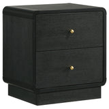Cavelle 5-piece Eastern King Bedroom Set Black - sold by Home Elegance USA
