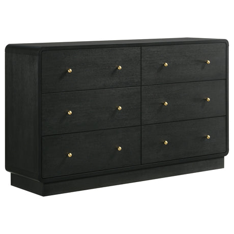 Cavelle 5-piece Eastern King Bedroom Set Black - sold by Home Elegance USA