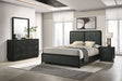 Cavelle 4-piece Queen Bedroom Set Black - sold by Home Elegance USA