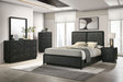 Cavelle 5-piece Queen Bedroom Set in Black | Coaster Furniture 