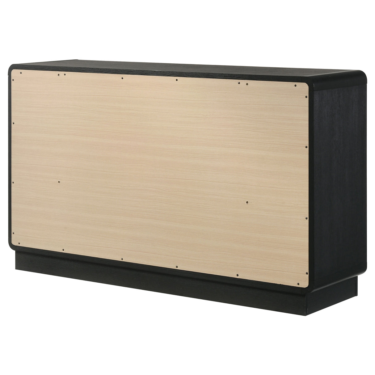 Cavelle 6-drawer Dresser Cabinet Black - Home Elegance USA