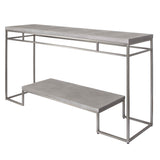 Clea Console Table - Silver by Uttermost - View 3