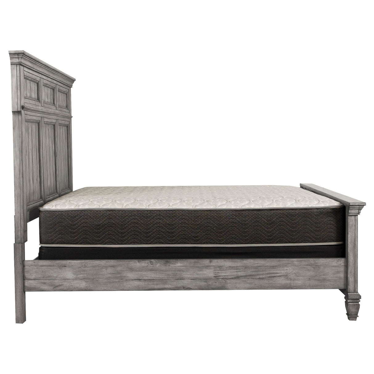 Avenue Wood California King Panel Bed Weathered Grey | Coaster - 224031KW - Home Elegance USA - 8