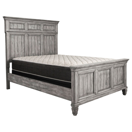 Avenue Wood Queen Panel Bed Weathered Grey | Coaster - 224031Q - Home Elegance USA - 3