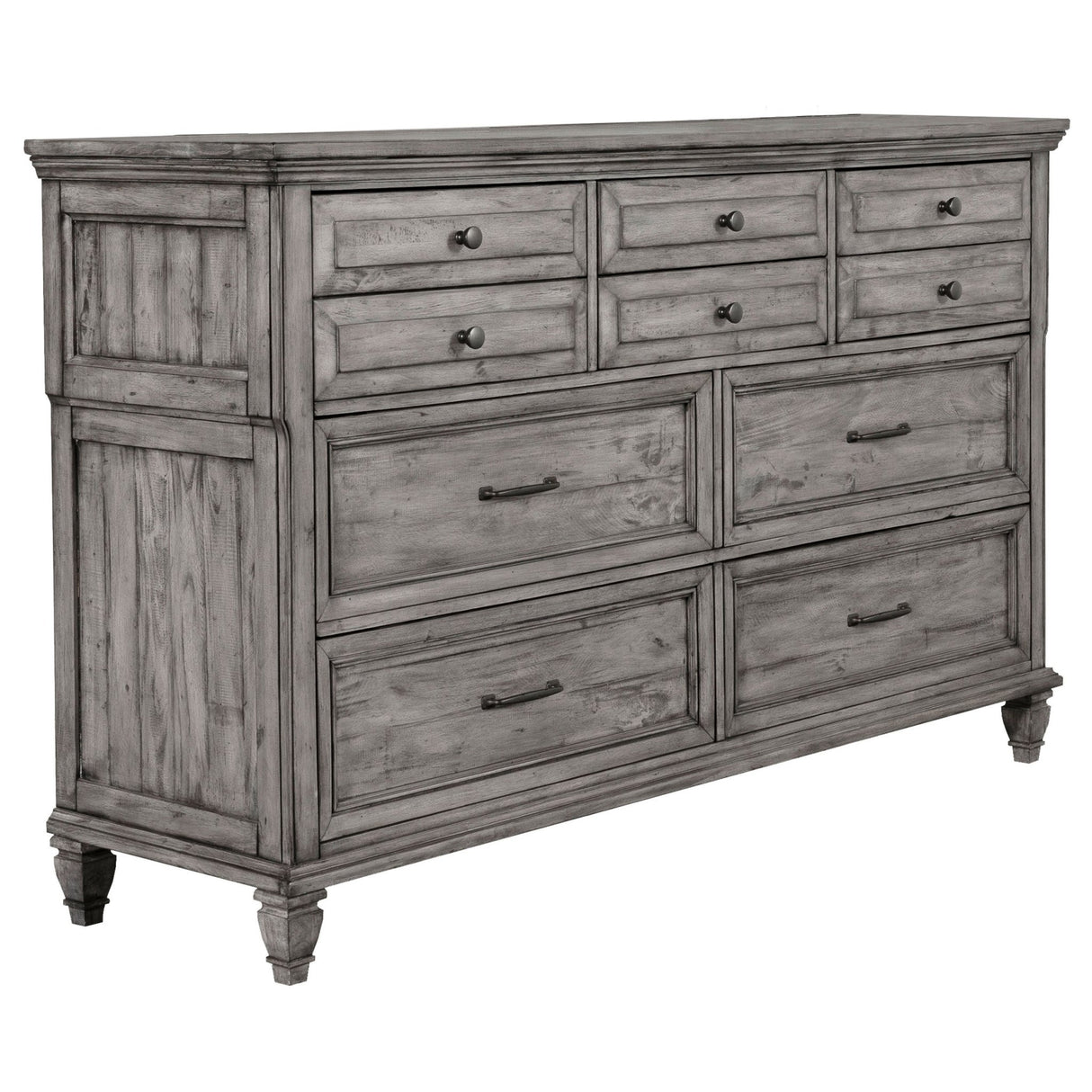 Avenue 8 - drawer Rectangular Dresser Grey | Coaster - 224033 - Home Elegance USA - 1