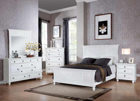 Acme - Merivale Dresser 22425 White Finish