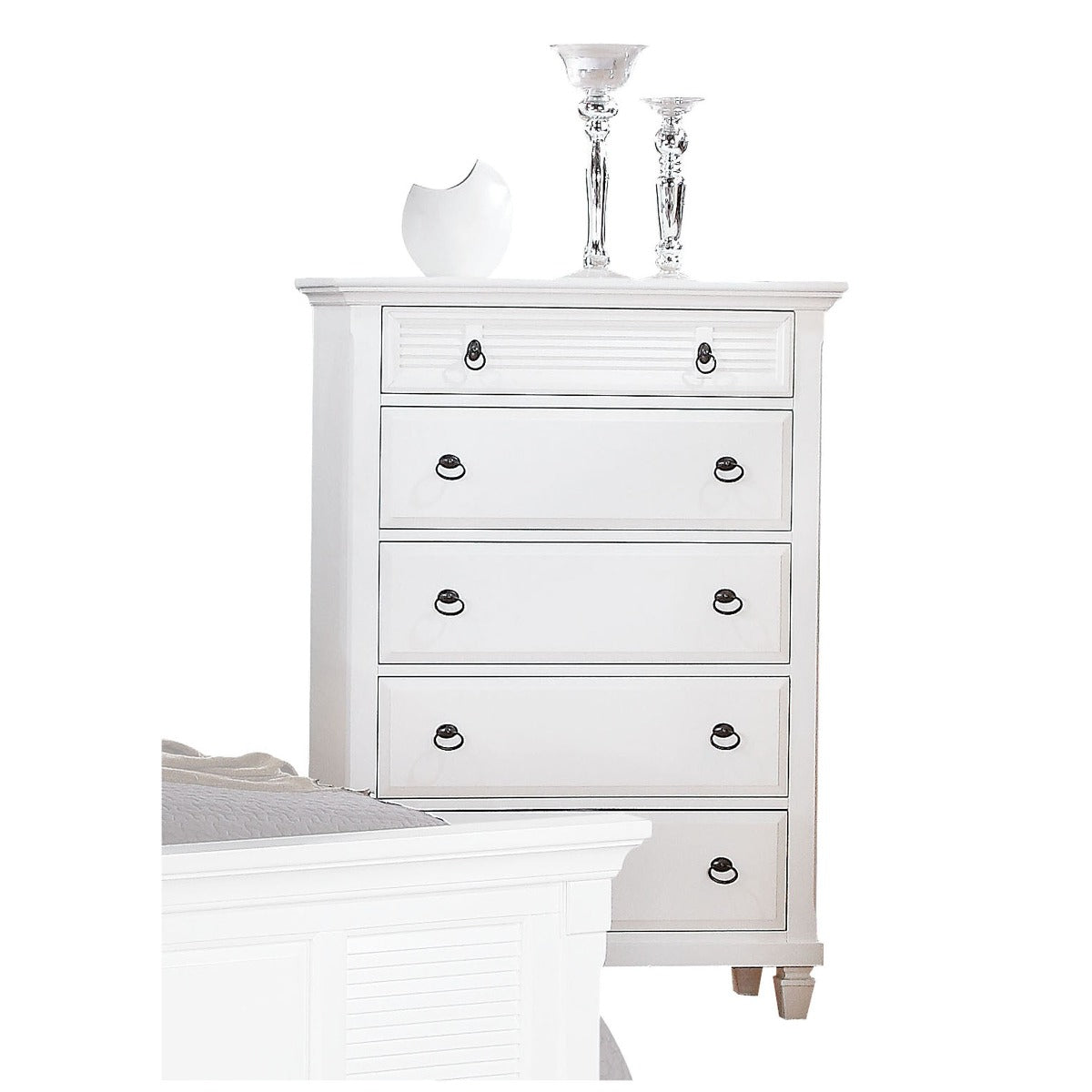 Acme - Merivale Chest 22426 White Finish