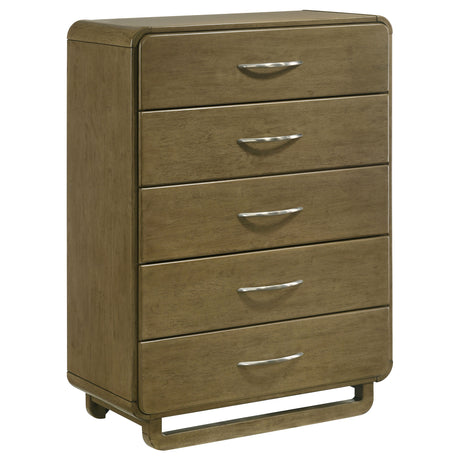Amsbury 5-piece Queen Bedroom Set Nutmeg – Coaster Furniture - Home Elegance USA