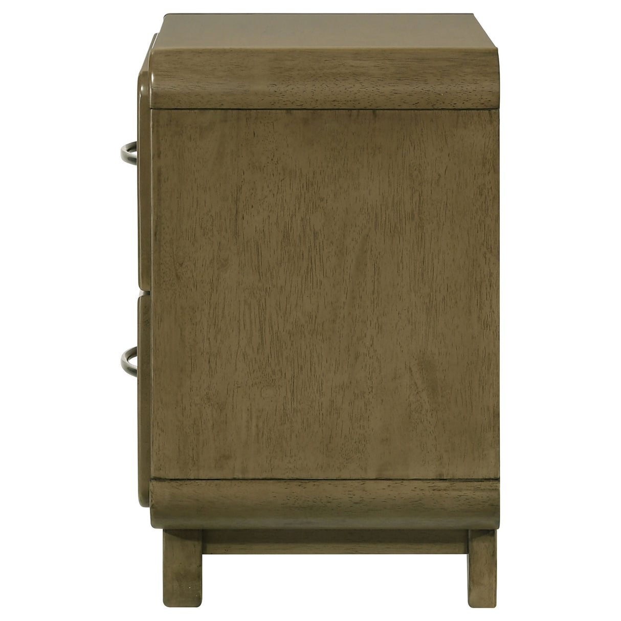 Amsbury 2-drawer Nightstand Bedside Table Nutmeg - Home Elegance USA