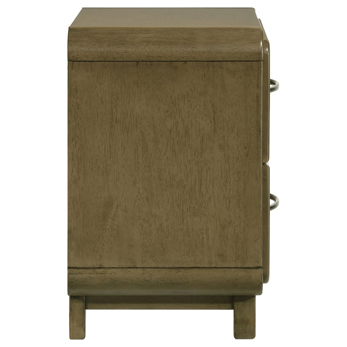 Amsbury 2-drawer Nightstand Bedside Table Nutmeg - Home Elegance USA