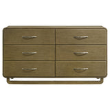 Amsbury 6-drawer Dresser Cabinet Nutmeg - Home Elegance USA