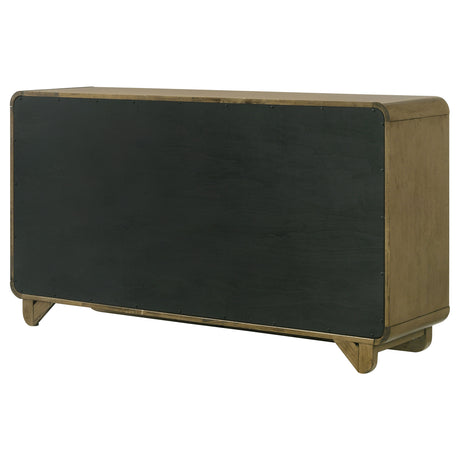 Amsbury 6-drawer Dresser Cabinet Nutmeg - Home Elegance USA