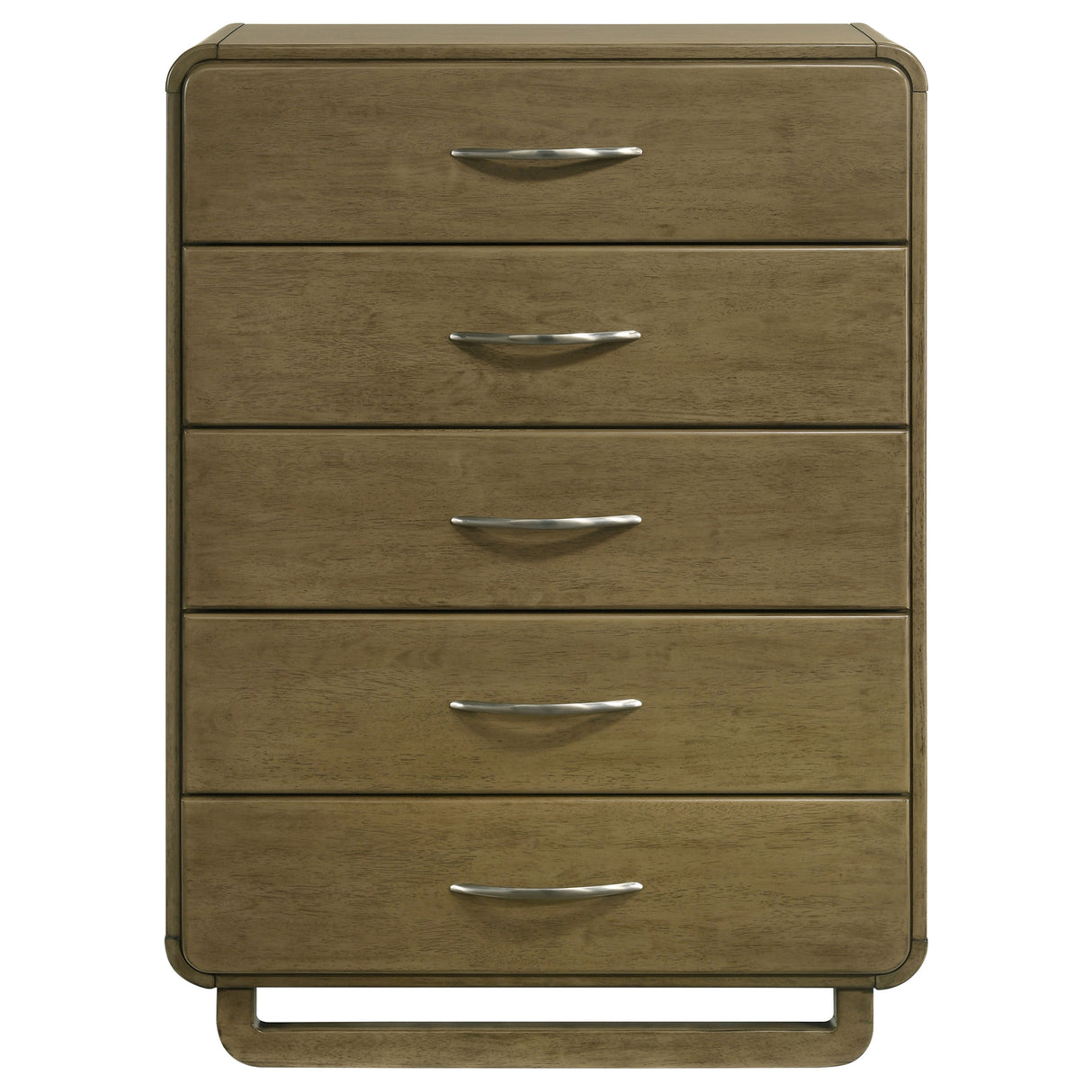 Amsbury 5-drawer Chest of Drawers Nutmeg - Home Elegance USA