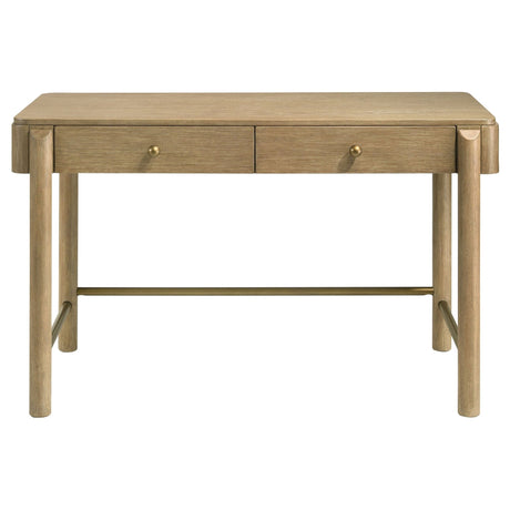 Arini 2 - drawer Vanity Desk Makeup Table Sand Wash | Coaster | Home Elegance USA